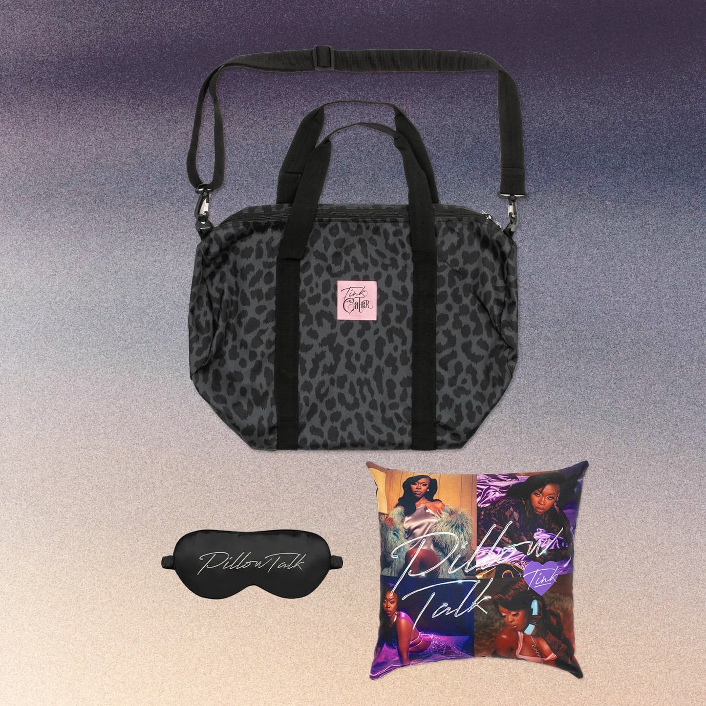 Overnight Bag Bundle (Black Cheetah)