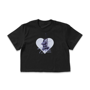 Cupid Crop T-Shirt (Black)