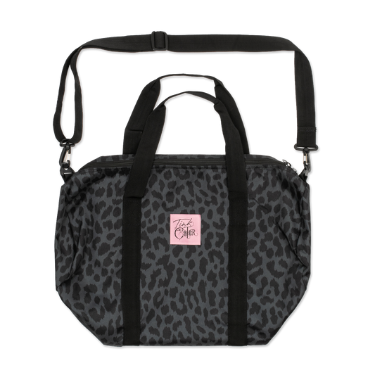 Cater Duffle Bag (Black Cheetah)